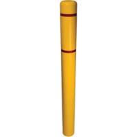 Couvre-bollard, 6" dia. x 52" l, Jaune FMT Sales Ltd