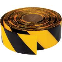 Ruban de marquage tr&egrave;s r&eacute;sistant pour plancher ArmorStripe, 3" x 100', PVC, Noir et jaune FMT Sales Ltd