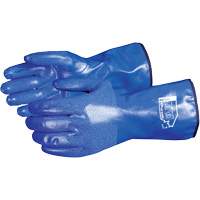 Gants r&eacute;sistants aux produits chimiques North Sea, Taille Petit, 11" lo, Nitrile, Doublure en Molleton, Gant de calibre hiver FMT Sales Ltd