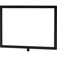 Heavy-Duty Horizontal Sign Holder for Classic Posts, Black FMT Sales Ltd