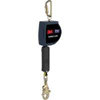 Nano-Lok Extended Length Self Retracting Lifeline, 20', Dyneema&reg;, Swivel FMT Sales Ltd