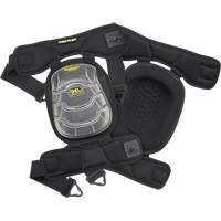 Gel-Tek Stabili-Cap Articulated Kneepads, Buckle Style, Plastic Caps, Gel Pads FMT Sales Ltd