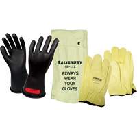 Ensemble de gants isol&eacute;s contre l'&eacute;lectricit&eacute; Salisbury, ASTM classe 0, Taille 9, 11" lo FMT Sales Ltd