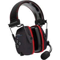 Wireless Hearing Protector Earmuffs with Bluetooth&reg; Audio, Headband Style, 25 dB FMT Sales Ltd