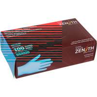 Gants tactiles jetables de calibre m&eacute;dical, Petit, Nitrile/vinyle, 4,5 mils, Sans poudre, Bleu, Classe 2 FMT Sales Ltd