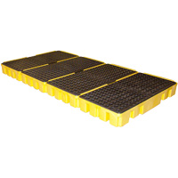 Low Profile Spill Pallet, 102 US gal. Spill Capacity, 96" x 49" x 6.5" FMT Sales Ltd