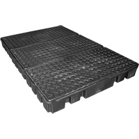 Black Diamond Low Profile Spill Pallet, 76.5 US gal. Spill Capacity, 72" x 49" x 6.5" FMT Sales Ltd