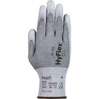 Gants r&eacute;sistants aux coupures 11-755  Hyflex, Taille 6, Calibre 18, Rev&ecirc;tement Polyur&eacute;thane, Enveloppe en Polyester/PEHP/Tungst&egrave;ne/Spandex, ASTM ANSI niveau A5/EN 388 niveau E FMT Sales Ltd