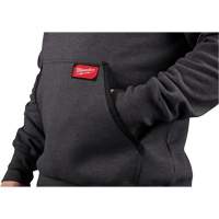 Chandail &agrave; capuchon lourd, Hommes, Petit, Gris FMT Sales Ltd