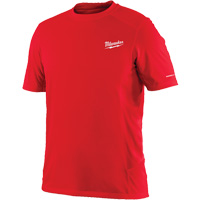 Workskin Short Sleeve Shirt, Men's, Small, Red FMT Sales Ltd