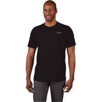 Hybrid Work Tee Shirt, Men's, Small, Black FMT Sales Ltd
