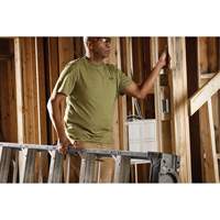 Hybrid Work Tee Shirt, Men's, Small, Green FMT Sales Ltd