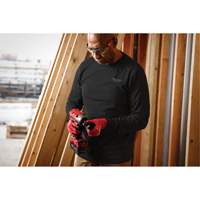 Hybrid Work Tee Shirt, Men's, Small, Black FMT Sales Ltd