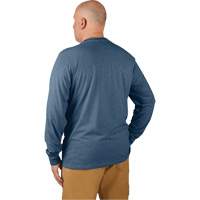 Hybrid Work Tee Shirt, Men's, Small, Blue FMT Sales Ltd