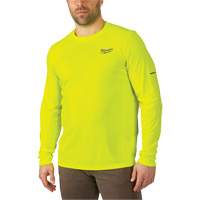 Workskin Lightweight High Visibility Shirt, Men's, Small, Yellow FMT Sales Ltd