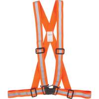 Traffic Harness, High Visibility Orange, Silver Reflective Colour, Medium FMT Sales Ltd