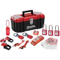 Trousse de cadenassage avec serrures en thermoplastique Zenex, Ensemble &eacute;lectrique, 20 composants compris FMT Sales Ltd