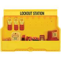 Premier Electrical Lockout Station, None Padlocks, 16 Padlock Capacity, Padlocks Not Included FMT Sales Ltd