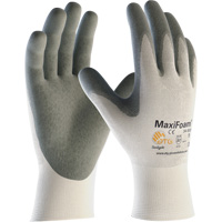 Gants en tricot sans couture de qualit&eacute; sup&eacute;rieure ATG MaxiFoam, Grand, R&ecirc;vetement Nitrile, Calibre 15, Enveloppe en Nylon FMT Sales Ltd
