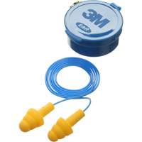 E-A-R Ultrafit Premolded Earplugs, Corded, Pair - Plastic Case, 25 dB NRR, One-Size FMT Sales Ltd