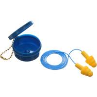 E-A-R Ultrafit Premolded Earplugs, Corded, Pair - Plastic Case, 25 dB NRR, One-Size FMT Sales Ltd