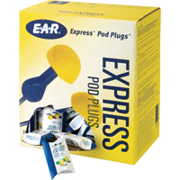 E-A-R Express Pod Plugs Earplugs, Uncorded, Bulk - Pillow Pack, 25 dB NRR, One-Size FMT Sales Ltd