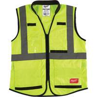 Performance Safety Vest, High Visibility Lime-Yellow, 4X-Large/5X-Large FMT Sales Ltd