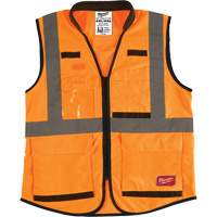 Performance Safety Vest, High Visibility Orange, 4X-Large/5X-Large FMT Sales Ltd