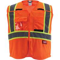 Flagman Safety Vest, High Visibility Orange, Medium/Small FMT Sales Ltd