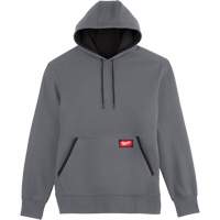 Chandail &agrave; capuchon d&eacute;paisseur moyenne, Hommes, Petit, Gris FMT Sales Ltd