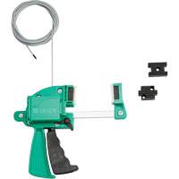 Green Clamping Cable Lockout, 8' Length FMT Sales Ltd