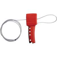 All Purpose PVC-Coated Cable Lockout, 8' Length FMT Sales Ltd
