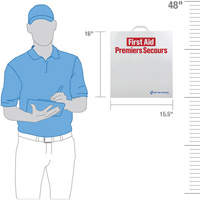 Armoire pour premiers soins SmartCompliance, R&eacute;pond &agrave; la norme CSA Z1220-17 type 3 environnements &agrave; haut risque, Petit (2-25 travailleurs) FMT Sales Ltd