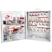 Armoire pour premiers soins SmartCompliance, R&eacute;pond &agrave; la norme CSA Z1220-17 type 3 environnements &agrave; haut risque, Moyen (26-50 travailleurs) FMT Sales Ltd