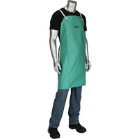 Dynamic Ironcat&reg; FR Cotton Sateen Apron, Bib, Green FMT Sales Ltd