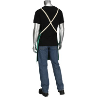 Dynamic Ironcat&reg; FR Cotton Sateen Apron, Bib, Green FMT Sales Ltd