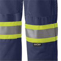 6003P Pantalon de s&eacute;curit&eacute; routi&egrave;re, Polyester, T-petit, Bleu marin FMT Sales Ltd