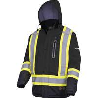 5409 Veste imperm&eacute;able &agrave; isolation thermique, Hommes, Petit, Noir FMT Sales Ltd
