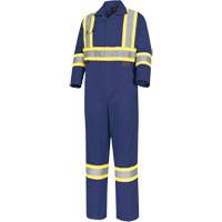 5516T Safety Coveralls, 44 (Tall), Navy Blue FMT Sales Ltd