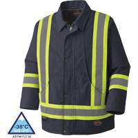 5535A Quilted Duck Parka, Navy Blue, Small FMT Sales Ltd
