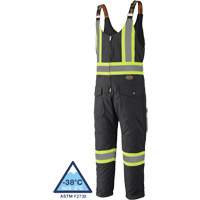 5536BK Quilted Duck Overalls, Cotton, X-Small, Black FMT Sales Ltd