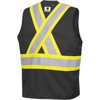 7729 Veste r&eacute;sistante aux arcs &eacute;lectriques FR-Tech, Petit, Noir, 10 cal/cm² FMT Sales Ltd