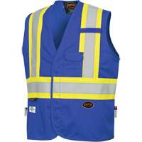 7730 Veste r&eacute;sistante aux arcs &eacute;lectriques FR-Tech, Petit, Bleu royal, 10 cal/cm² FMT Sales Ltd