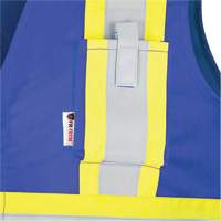 7730 Veste r&eacute;sistante aux arcs &eacute;lectriques FR-Tech, Petit, Bleu royal, 10 cal/cm² FMT Sales Ltd