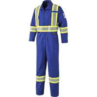 7704 FR-Tech&reg; High-Visibility Coveralls, Size 42, Royal Blue, 10 cal/cm²/9.7 cal/cm² FMT Sales Ltd