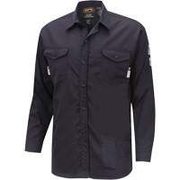 7742 Chemise de s&eacute;curit&eacute; ignifug&eacute;e FR-Tech, Petit, Bleu marin FMT Sales Ltd