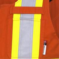 7712 Combinaison ignifuge FR-Tech, Petit, Orange haute visibilit&eacute; FMT Sales Ltd