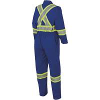 7706 FR-Tech&reg; Flame-Resistant Coverall with Leg Zippers, Size 36, Royal Blue, 9.7 cal/cm² FMT Sales Ltd