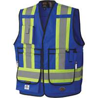 7733 Veste d'arpenteur ignifuge et r&eacute;sistant aux arcs &eacute;lectriques FR-Tech, Petit, Bleu royal, 9,7 cal/cm² FMT Sales Ltd