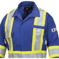 7704W FR-Tech&reg; Women's FR/Arc-Rated Coveralls, Size X-Small, Royal Blue, 10 cal/cm² FMT Sales Ltd